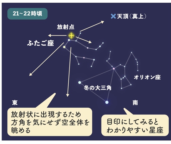 ☆今夜ふたご座流星群☆