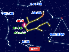 ふたご座流星群☆彡